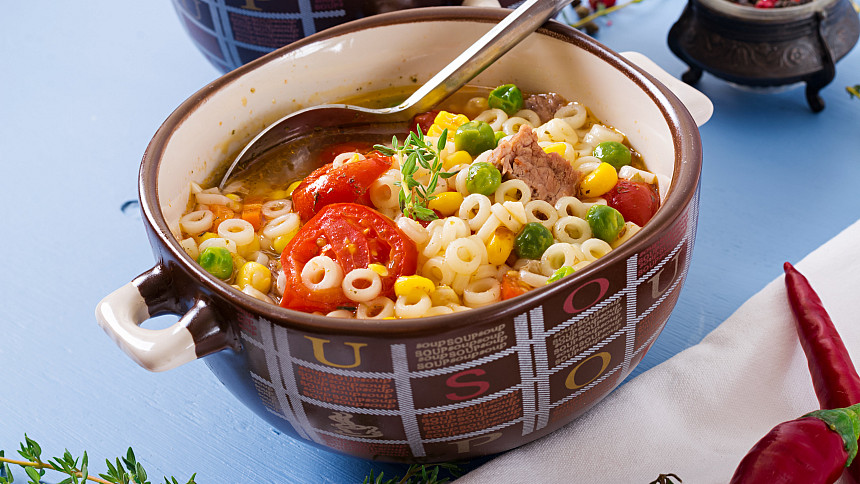 Slavná minestrone: Italská polévka ze zbytků má kořeny už v římské říši