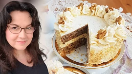 Holka u plotny radí: Jak na výborný retro ořechový dort? S pudinkovo-máslovým krémem a provoněný rumem chutná skvěle