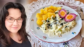 Holka u plotny radí: Dušená kedlubna se zakysanou smetanou a vejcem ochuceným řepou chutná skvěle