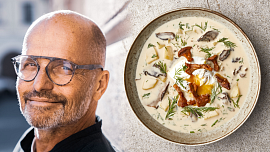 Kulajda s pošírovaným vejcem podle Zdeňka Pohlreicha: Recept z legendární restaurace si můžete doma udělat taky