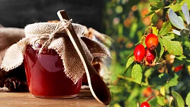 Domácí šípkový džem: Nejsladší je z přemrzlých šípků a nemusí být jen ke kančímu, báječně chutná v koláčích