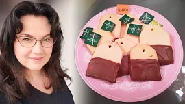 Holka u plotny radí: Jak na čokoládou polévané linecké ve tvaru čajových sáčků? S přípravou pomůže foto návod