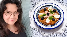 Holka u plotny radí: Tuniský salát mechwia z pečených paprik a rajčat příjemně osvěží i zasytí, navíc je na přípravu snadný