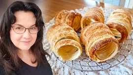 Holka u plotny radí: Rychlé trdelníky z listového těsta jsou na stole do 30 minut. Voní skořicí a chutnají skoro jako ty pravé