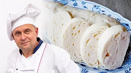 Jak na ty nejlepší houskové knedlíky? Díky tipům knedlíkového mistra Petra Kosinera se povedou hned napoprvé