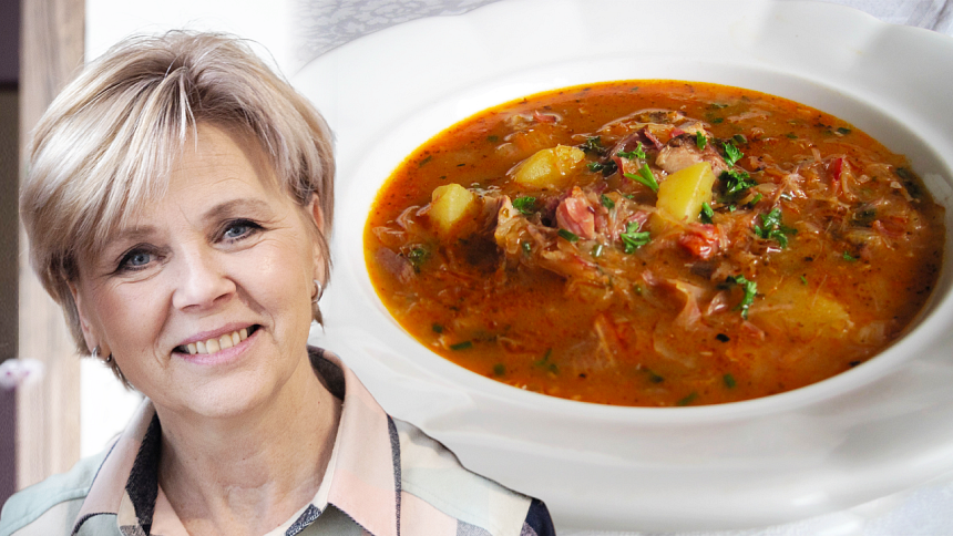 Zelňačka na Hrad? Eva Pavlová prozradila recept na oblíbenou polévku generála Pavla. Nechybí v ní slanina, houby ani švestky