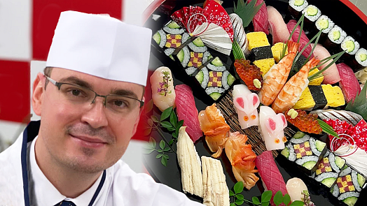 Nejlepší sushi na světě dělá Čech! Richard Tomáš získal první místo v mezinárodní soutěži World Sushi Cup Japan. Tohle ukázal porotě!