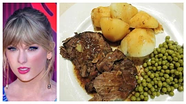 Jídelní rozmary slavných: Zpěvačka Taylor Swift miluje řízek, vodku s colou a tohle hovězí, dušené na víně