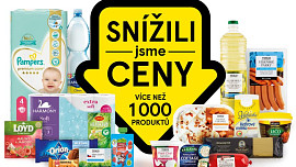 1 000 výrobků má nyní v Tescu nižší cenu