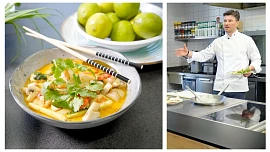 Jak to bylo, šéfe? Thajskou polévku Tom yum koong s krevetami zvládnete podle tohoto receptu taky