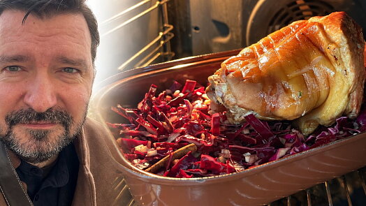 Vilém Besser vede Magazín Topreceptů a zpovídá známé osobnosti. Vyráží za dobrým jídlem a doma si troufne i na svíčkovou