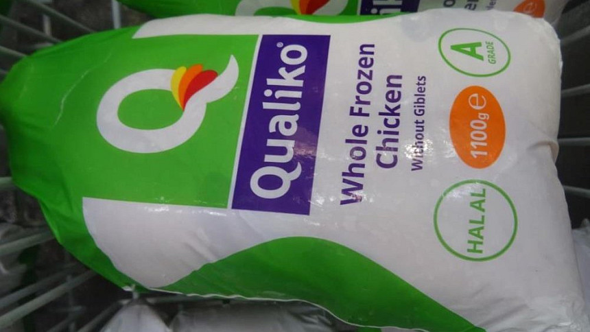 Mražené kuře z Ukrajiny může obsahovat salmonelu.