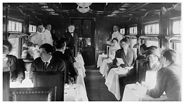 Jídlo na kolejích aneb Historie jídelních vozů: Od kaviáru v Orient expresu až po vepřová líčka na pivě při cestách do Vídně