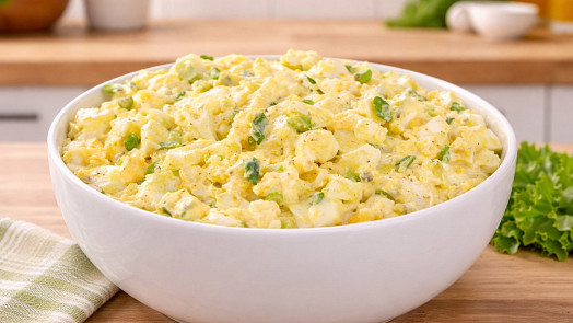 Šokujte rodinu tímhle vajíčkovým salátem: Do klasického receptu přidejte netradiční ovoce a sledujte nadšené výrazy