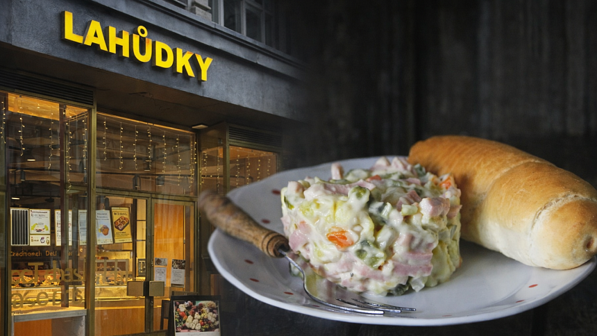 Vlašský salát umí perfektně už dlouhá léta i v Lahůdkách Zlatý Kříž.