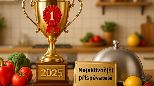 Vyhodnocení nejlepších uživatelů 2025: Web Toprecepty.cz odměňuje ty nejaktivnější, poděkování však patří celému týmu