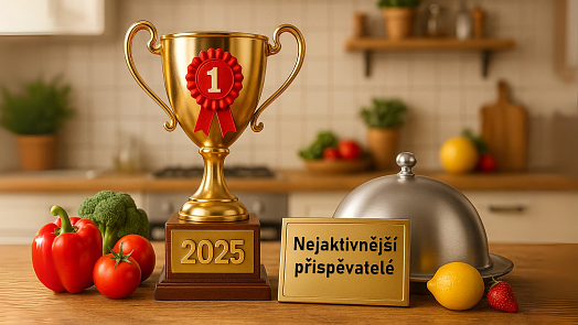 Vyhodnocení nejlepších uživatelů 2025: Web Toprecepty.cz odměňuje ty nejaktivnější, poděkování však patří celému týmu
