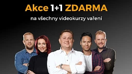 Svatomartinský nášup: Kupte si jeden kurz vaření a druhý dostanete zdarma!