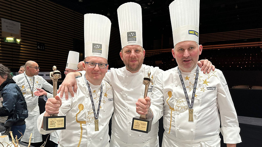 Čeští kuchaři získali bronzovou medaili