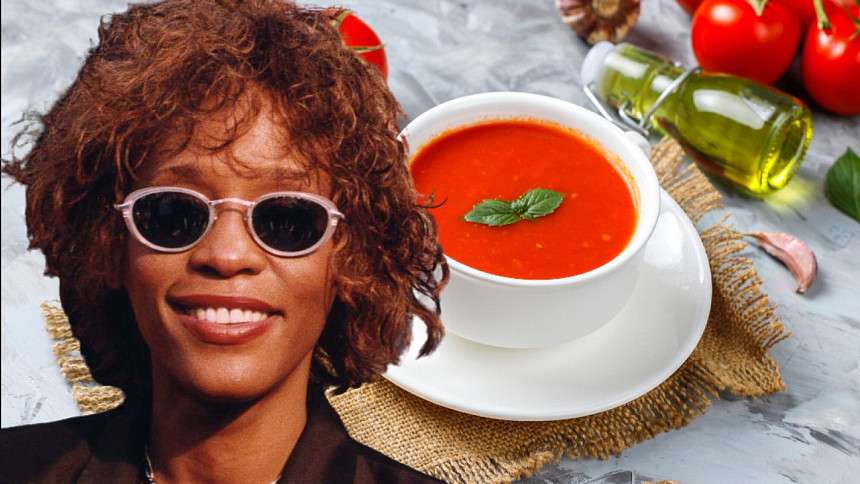 Jídelní rozmary slavných: Zpěvačka Whitney Houston milovala burgery a jednoduchou, ale výtečnou rajčatovou polévku se sýrem