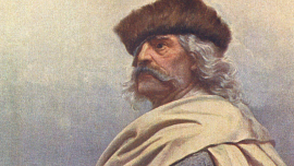 Husitský vojevůdce Jan Žižka jedl během vojenského tažení hlavně sušené maso s tvrdým chlebem, zapíjel to pivem
