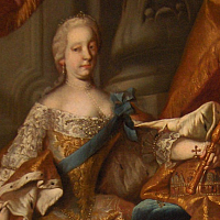 Marie Terezie rok po nástupu na trůn. (zdroj: Wikimedia Commons/Workshop of Martin van Meytens - Georges Jansoone, Public Domain)