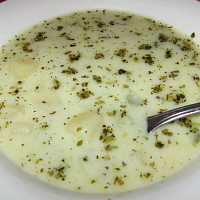 Polévka z taveného sýra. Zdroj: Toprecepty