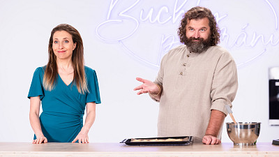 Tereza Bebarová a Josef Maršálek, moderátoři Buchet po ránu. Zdroj: se souhlasem České televize