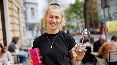 Mistryně ČR Kamila Chobotová Zdroj: Se svolením společnosti „doubleshot“
