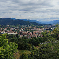 Výhled na Bergamo. Zdroj: Se svolením Zdeňky Pančakové