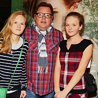 S dcerami Františkou a Janou v rocce 2013. Zdroj: Se svolením Václava Kopty