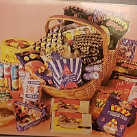 Nabídka bonbonů v roce 1975. Zdroj: se souhlasem Stanislava Krámského
