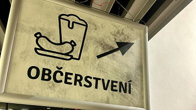 Pro všechny diváky je připravený nějaký druh občerstvení. Zdroj: se souhlasem Lukáše Neckáře