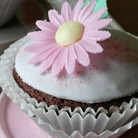 Čokoládové cupcakes s rumem Zdroj: Toprecepty