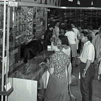 Prodejna Tuzexu v Banské Bystrici, rok 1963 Zdroj: Profimedia