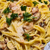 Špagety Carbonara Zdroj: Toprecepty