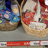 Dárkové koše Kaufland, říjen 2024 Zdroj: Zdroj: Šárka Adámková, Toprecepty