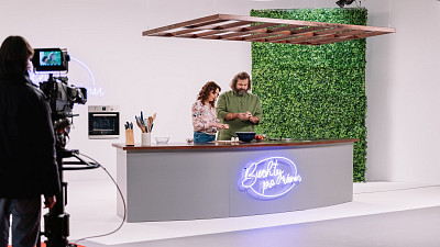 Natáčení Buchet po ránu, jak ho diváci nevidí. Zdroj: se souhlasem České televize, Marie Anna Baráková