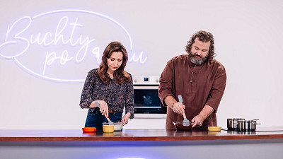 Příprava pralinek v pořadu Buchty po ránu Zdroj: se souhlasem České televize, Marie Baráková