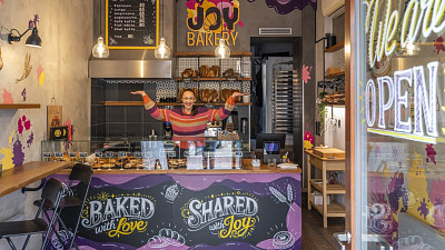 Joy bakery najdete ve Vršovicích. Zdroj: se souhlasem Joy bakery