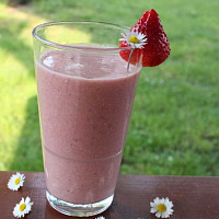 Jahodové smoothie Zdroj: Toprecepty