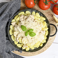 Gnocchi s parmezánovou omáčkou Zdroj: Toprecepty