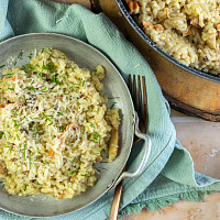 Houbové rizoto Zdroj: Toprecepty