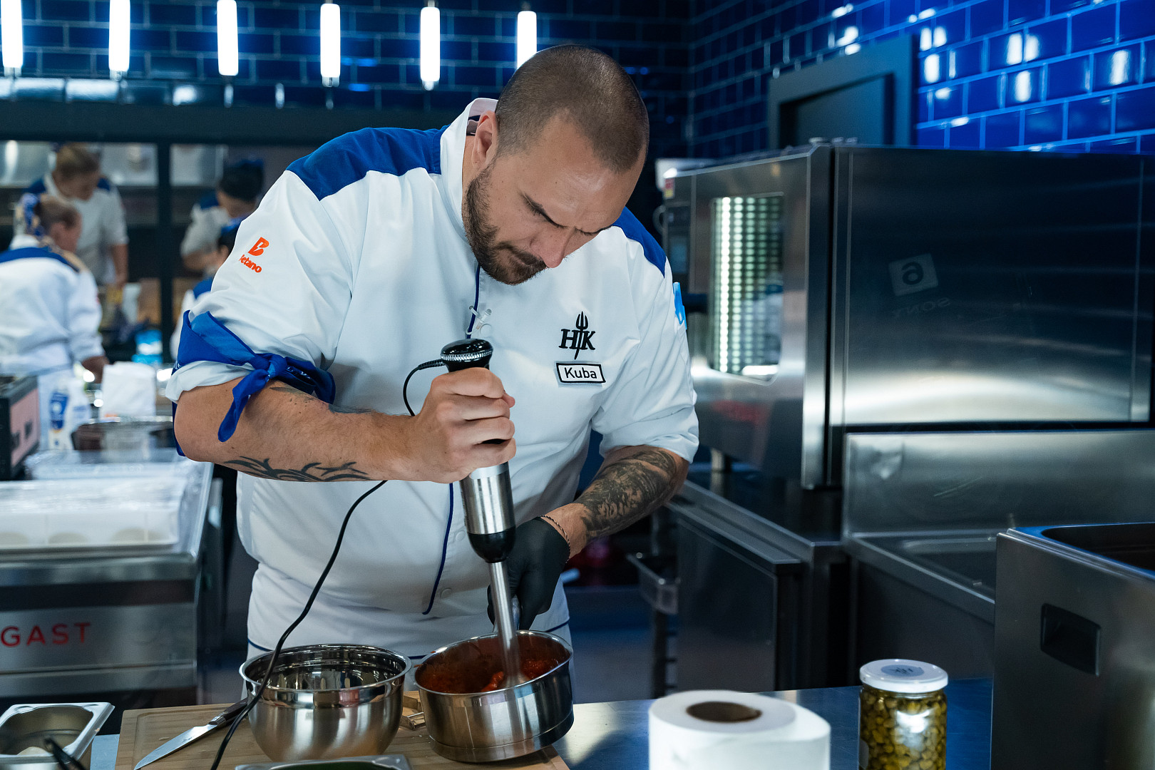 Vítězná Kubova bageta z Hell's Kitchen: Za 169 Kč jsme dostali studené maso a dobré tzatziki. Na první pohled chuť nevyvolává
