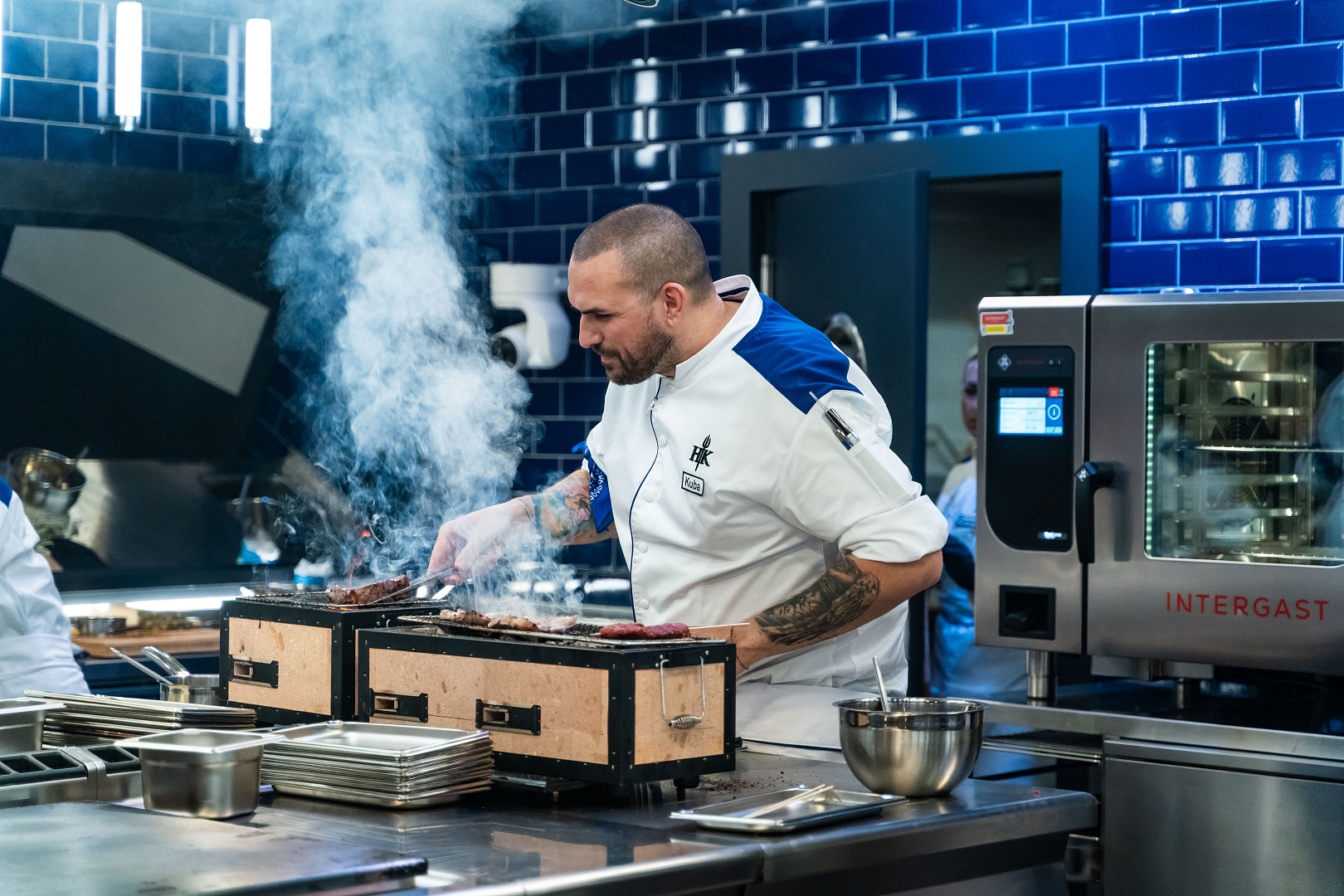 Vítězná Kubova bageta z Hell's Kitchen: Za 169 Kč jsme dostali studené maso a dobré tzatziki. Na první pohled chuť nevyvolává