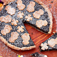 celozrnný makový koláč Zdroj: Toprecepty