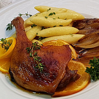 Pečená kachna na pomerančích Zdroj: Toprecepty