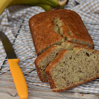 Banánový chlebíček Zdroj: Toprecepty