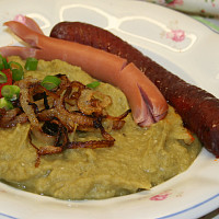 Hrách na talíři Zdroj: Toprecepty