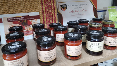 Terroirs de Tunisie vyrábějí harissu mnoha příchutí. Zdroj: Hana Malénková, Toprecepty